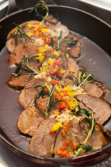 beef stew hot plate in line buffet