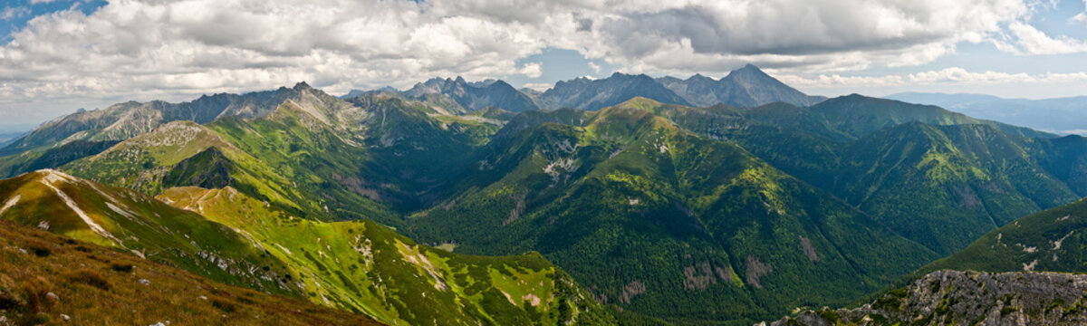 Fototapeta Panorama Tatry