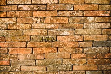 Old brick walls.