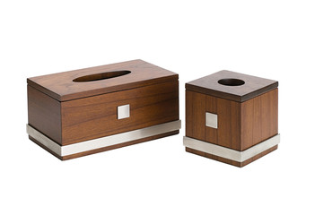 Nice design of wooden lacquer tissue boxes