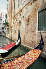 Fototapeta na wymiar Foreshorting in Venice