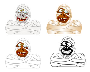 Funny Mummies Vectors