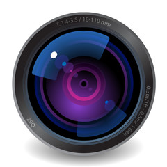 Icon for camera lens