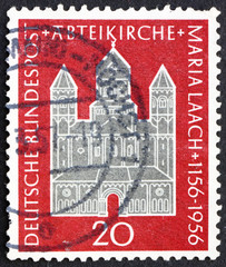 Postage stamp Germany 1956 Maria Laach Abbey