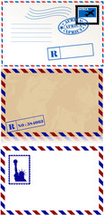 Vintage Envelopes Vectors