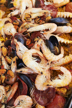 Delicious Seafood Paella