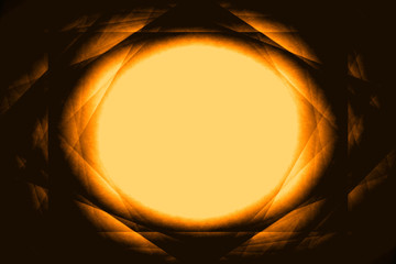 Glowing science fiction background