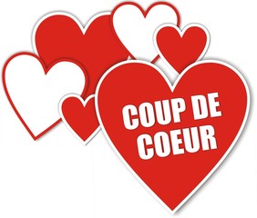 étiquette coup de coeur