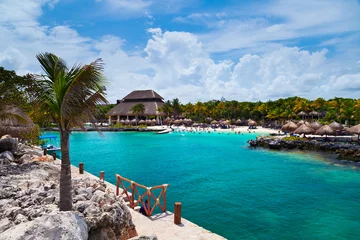 Foto auf Acrylglas Antireflex Xcaret Beach an der Riviera Maya © SOMATUSCANI
