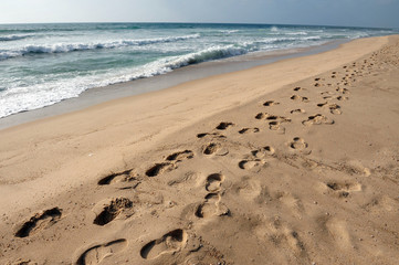 Travel Photos of Israel - Mediterranean Sea Coastline