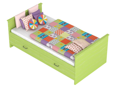 Bed With Storage Drawers