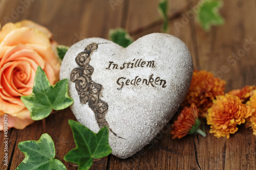 &quot;In stillem Gedenken&quot; Stockfotos und lizenzfreie Bilder auf Bild 45079479