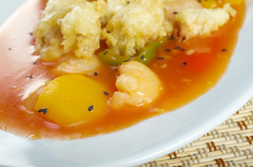 Seafood tempura vegetable