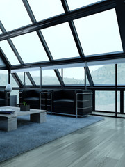 Mountain Loft / Apartment Architecture Interior