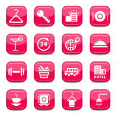 hotel business icons