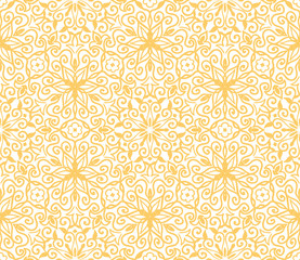 yellow floral pattern