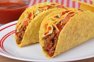 Two Beef Tacos