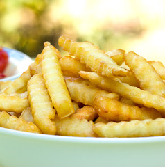 Fresh French fries