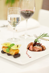 romantic supper