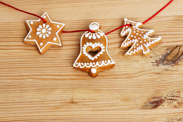 Weihnachts-Lebkuchen