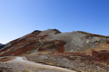 Site, black lakes and Gignoux, France