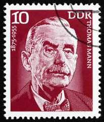 Postage stamp GDR 1975 Thomas Mann, Writer