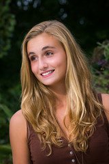 Fototapeta premium jolie jeune fille