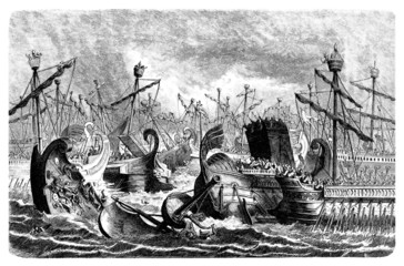 Antiquity - Naval Battle : Rome vs Carthage - 45098697