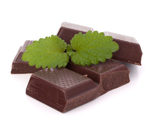 Chocolate bars stack