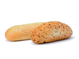 Bread loafs and buns variety