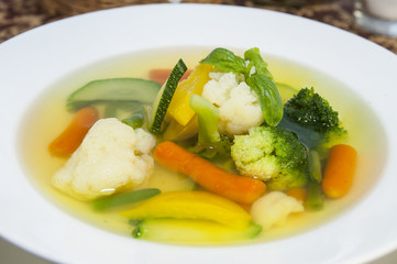 суп из овощей