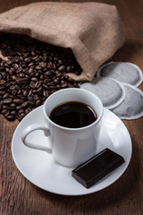 Tasse de café en dosette