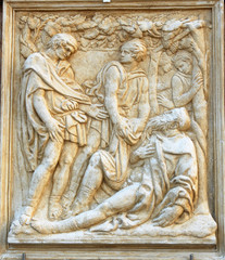 Saint Petronius Basilica decoration: The Noah elation