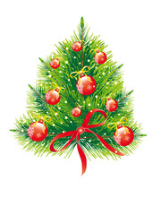 Fototapeta na wymiar Christmas tree,Christmas, new year ,background