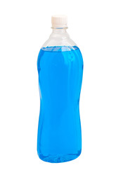bottle with liquid chemicals