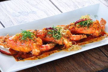 Dried Tom Yum prawn