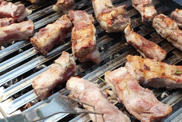 costine alla griglia