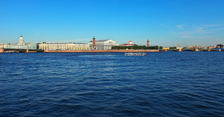 View of St. Petersburg. Vasilyevsky Island