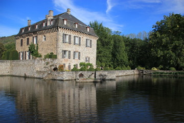 Fototapeta premium Château du Saillant.(Corrèze)