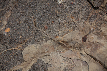 Stone dark brown color