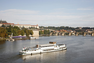 Tour Boat in Prague