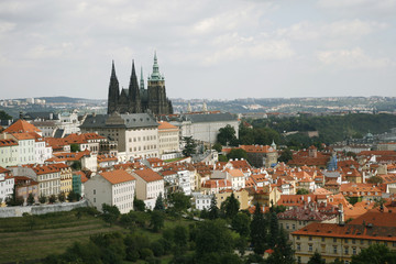 Obraz premium Prague Skyline