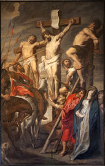 Gent - Christ on the Cross by Rubens