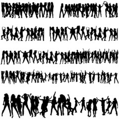 Crowd Silhouettes