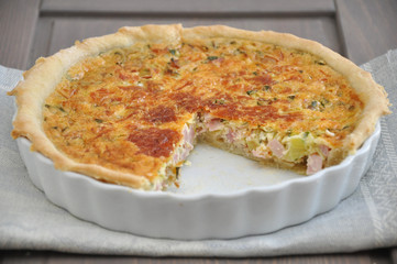 Quiche Lorraine in Form