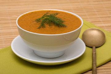 Vegetable cream soup