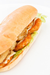 Chicken breast sandwich