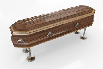 Isolated casket