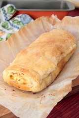 strudel intero cotto al forno