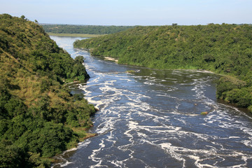 The Nile River, Uganda, Africa